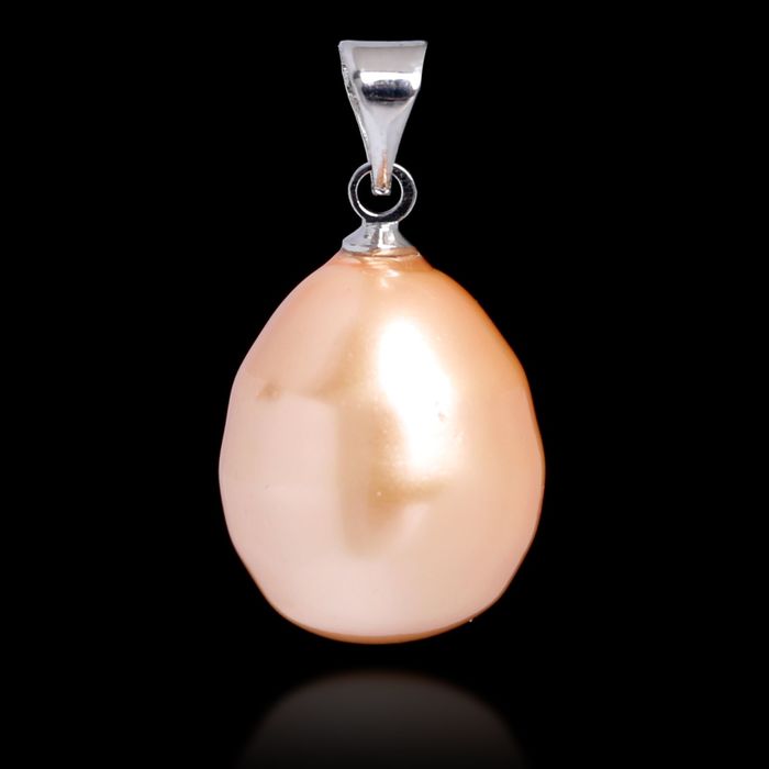 Подвеска капелька "Майорка" цвет золотой