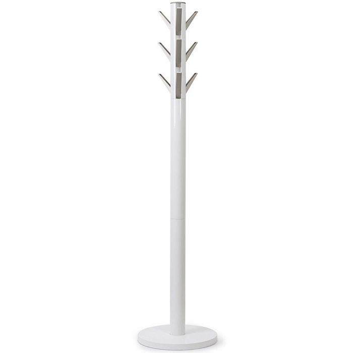 Вешалка FLAPPER, напольная, белая