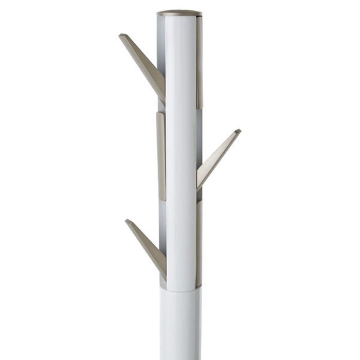 Вешалка FLAPPER, напольная, белая