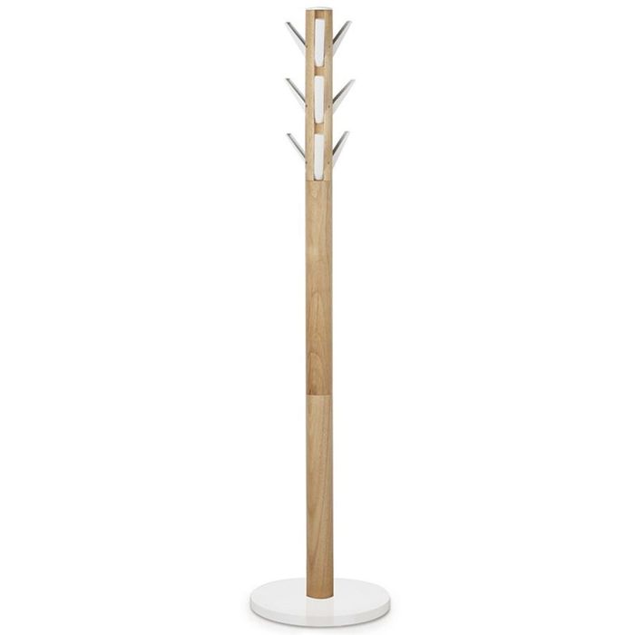 Вешалка FLAPPER, напольная белая, дерево