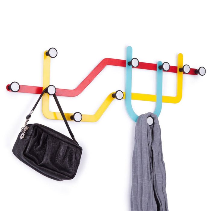 Вешалка Subway, разноцветная