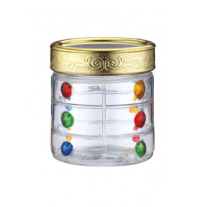 Банка "PH" Peterhof 1,3 л, цветные круги