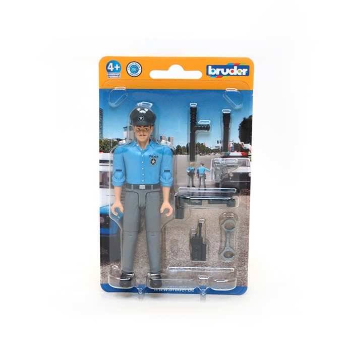 Фигурка полицейского с аксессуарами