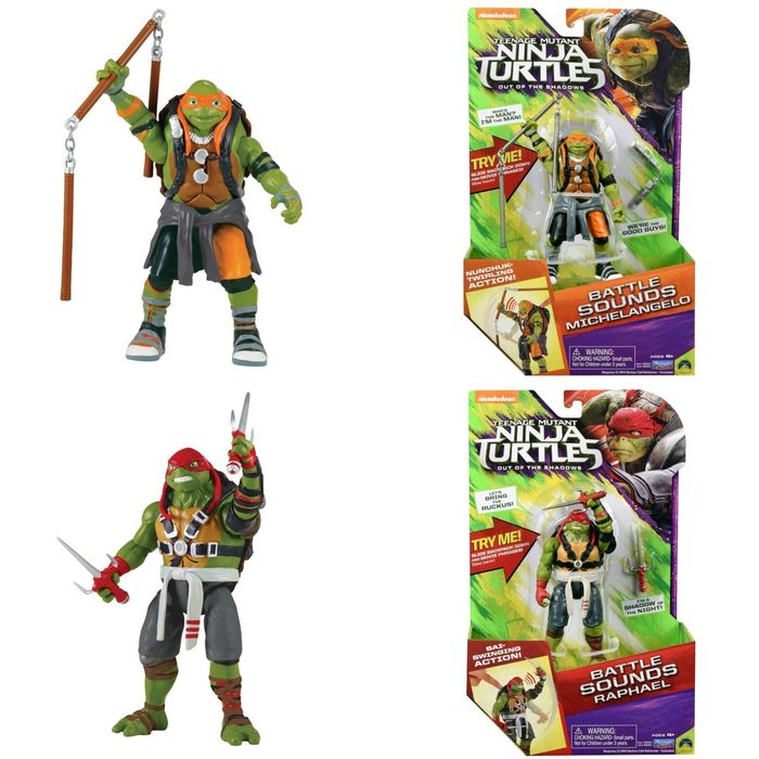 Фигурка "Черепашки Ниндзя" 14 см, со звуком