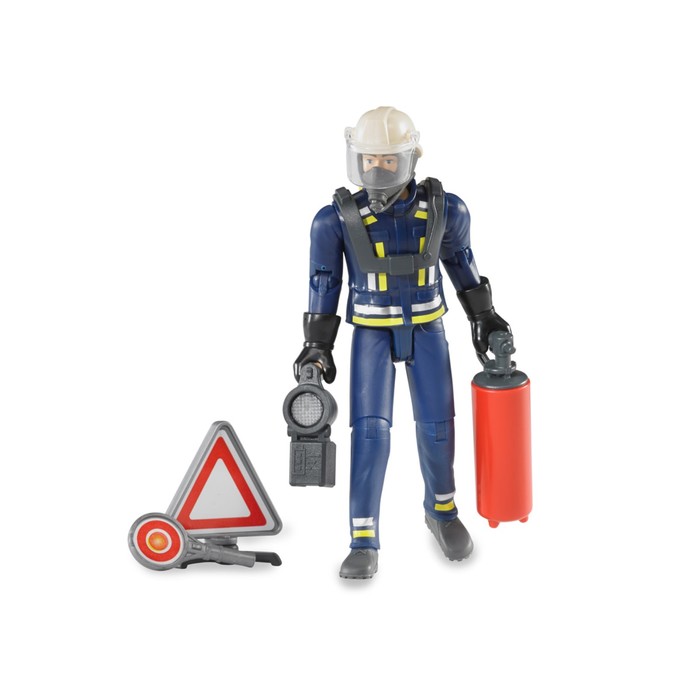 Фигурка пожарного с аксессуарами