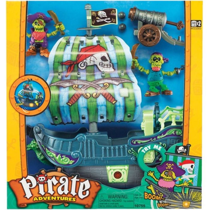 Игровой набор "Приключения пиратов. Битва за остров"