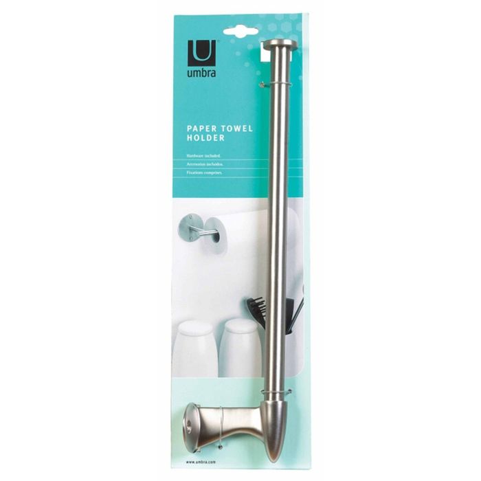 Держатель для бумажных полотенец настенный Stream, никель