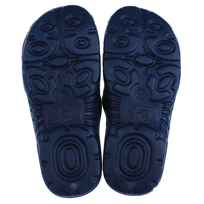 Сланцы подростковые для мальчика "Классика" (синий) (р. 37/38)