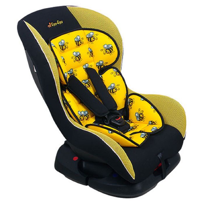 Автокресло KS-303, группа 0-1, с вкладышем, цвет жёлтый