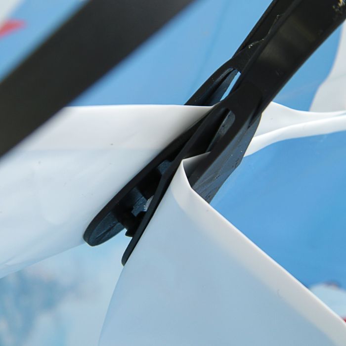 Пакет "Сила России", полиэтиленовый с пластиковой ручкой, 38х35 см, 110 мкм