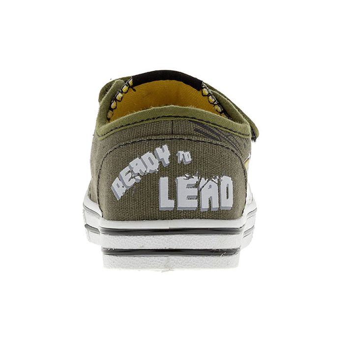 Кеды дошкольные, размер 29, цвет хаки (арт. 6025D)