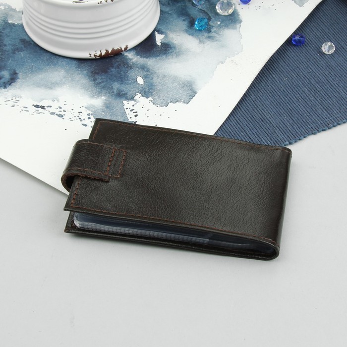 Кредитница, цвет коричневый матовый