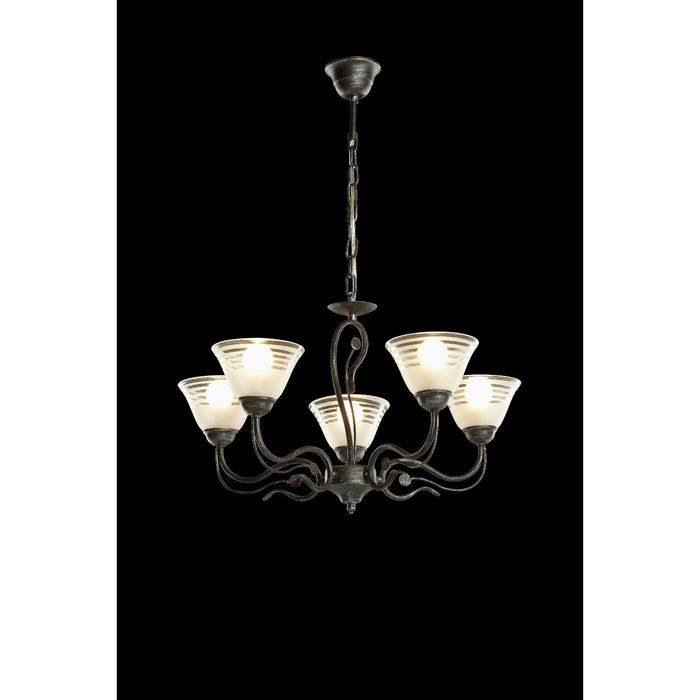 Люстра классика "Вивара" 5 ламп CH E14 50х33 см