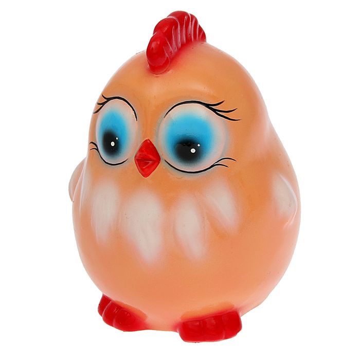 Садовая фигура "Цыпа" акрил, персик