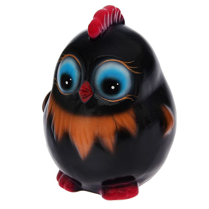 Садовая фигура "Цыпа" акрил, черный