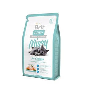 

Сухой корм Brit Care Cat Missy for Sterilised для кастрированных котов, 7 кг