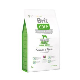 

Сухой корм Brit Care Dog salmon large breed для крупных собак, лосось, 3 кг.