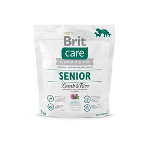 

Сухой корм Brit Care Dog senior для пожилых собак от 7 лет, 1 кг