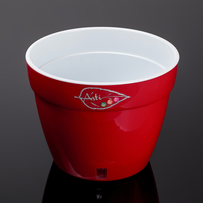 Горшок 6 л “Асти”, цвет красный