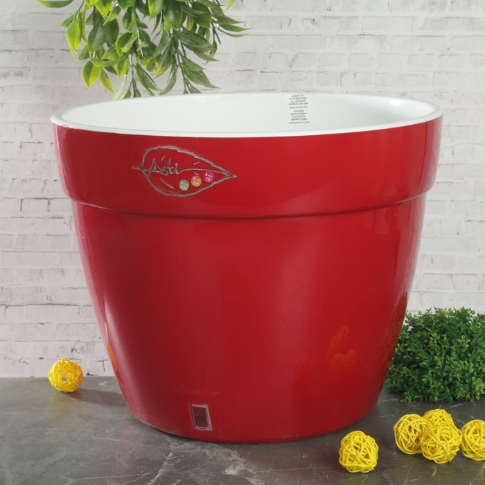 Горшок 15 л “Асти”, цвет красный