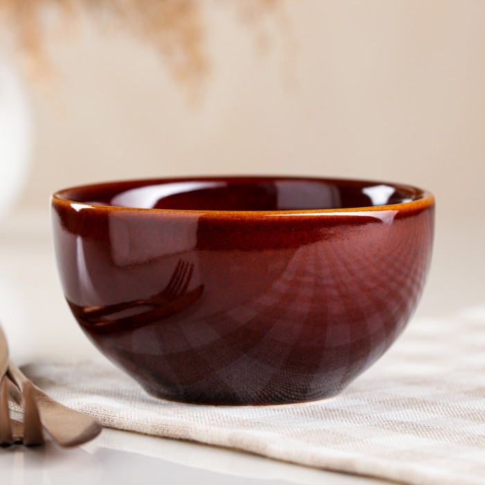 Салатник 350 мл коричневый