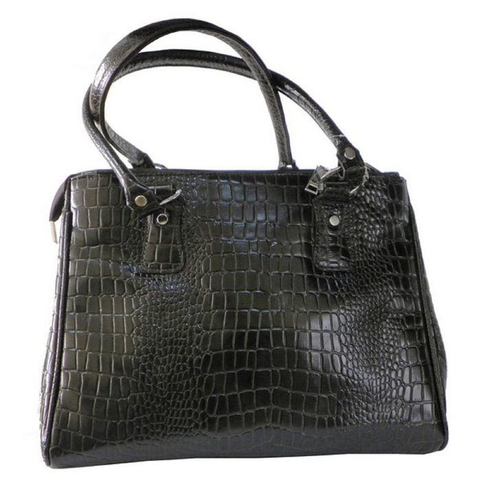 Сумка женская, отделение на молнии, цвет коричневый