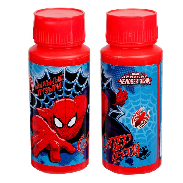 Мыльные пузыри "Человек-паук", 95 мл