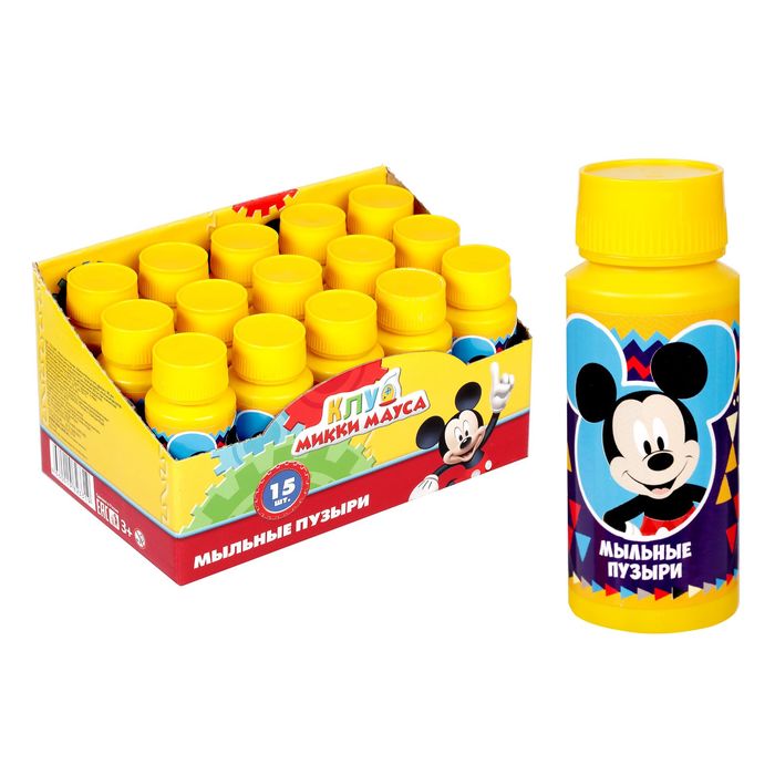 Мыльные пузыри "Микки Маус и его друзья", 95 мл