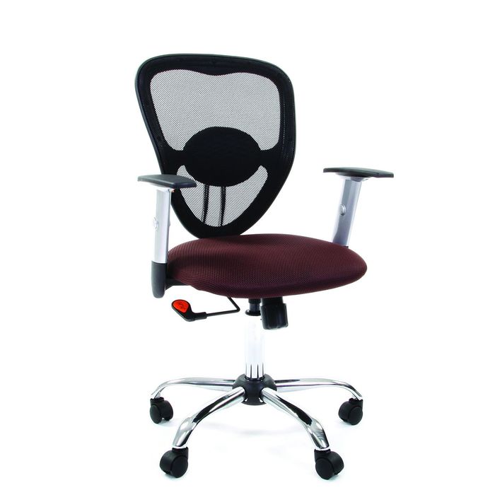 Кресло оператора Chairman 451 TW-13 бордо NEW