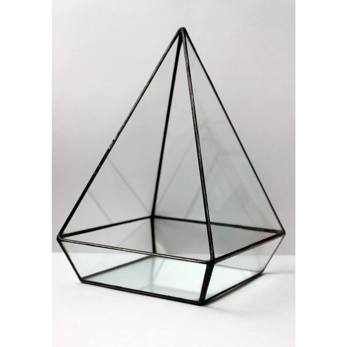 Флорариум "Пирамида" трапецеидальный, 22,5 см