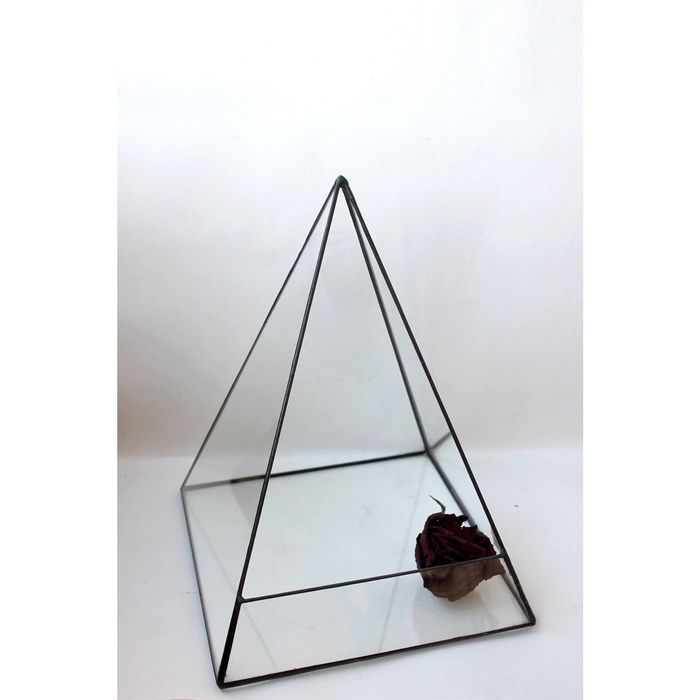 Флорариум "Египетская пирамида" грань 20 см