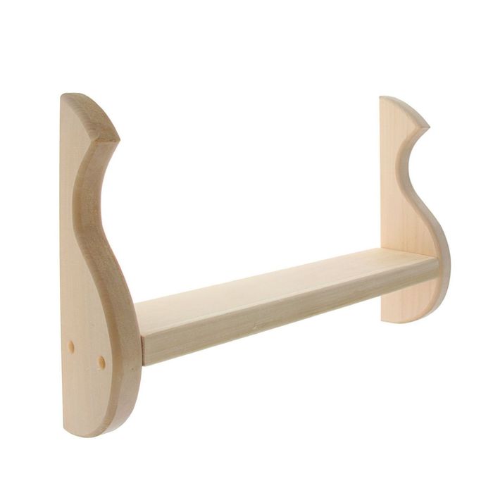 Полочка под шампунь, 1 ярус 44х29х9 см, липа ПРОМО