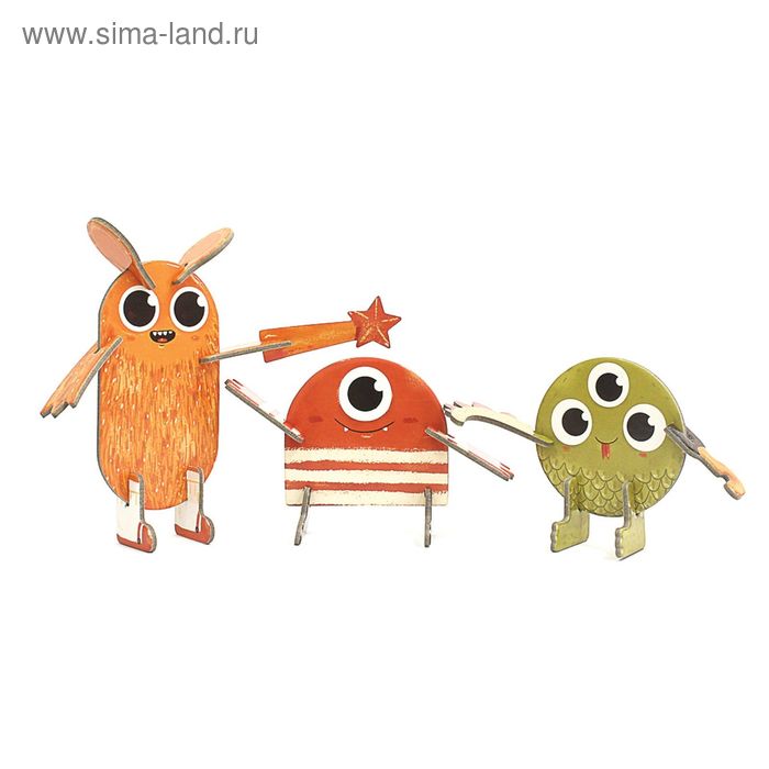 

3D пазл «Монстры»