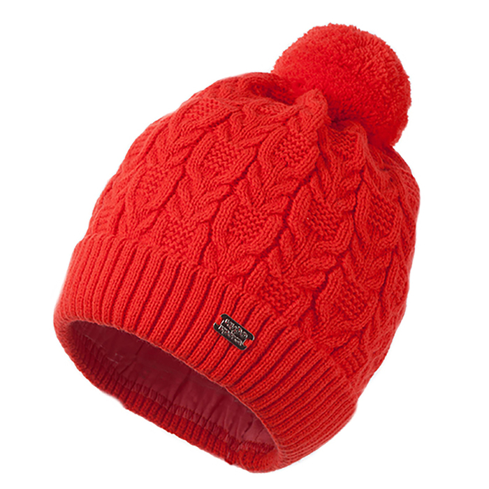 Шапка для девочки, размер 48-50, цвет коралловый Cd-777_М