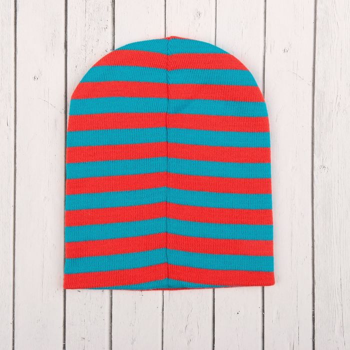 Шапка для мальчика, размер 54, цвет коралловый Cd-818