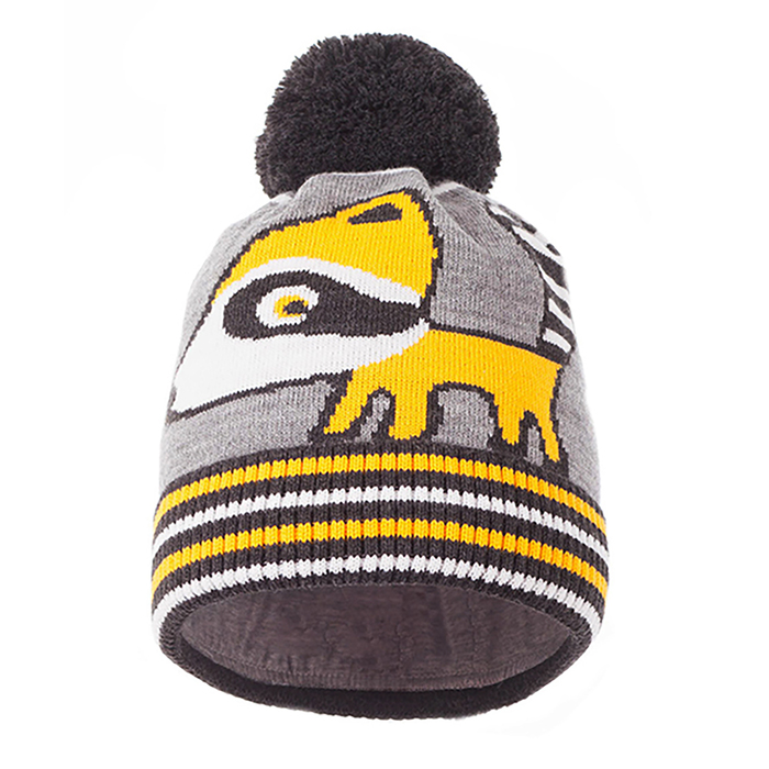 Шапка для мальчика "Енот", размер 48-50, цвет серый Cd-837_М