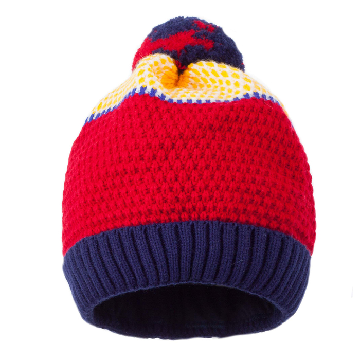 Шапка для мальчика, размер 52-54, цвет красный Cd-866