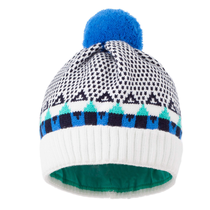 Шапка для мальчика, размер 48-50, цвет белый Cd-869_М