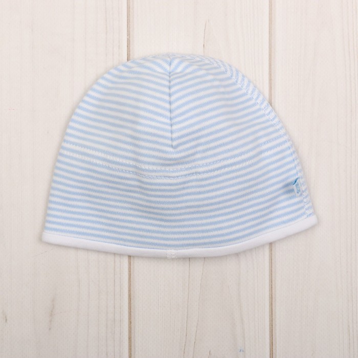 Шапка детская "Ми-ми", размер 40-42, цвет голубой I-43 _М