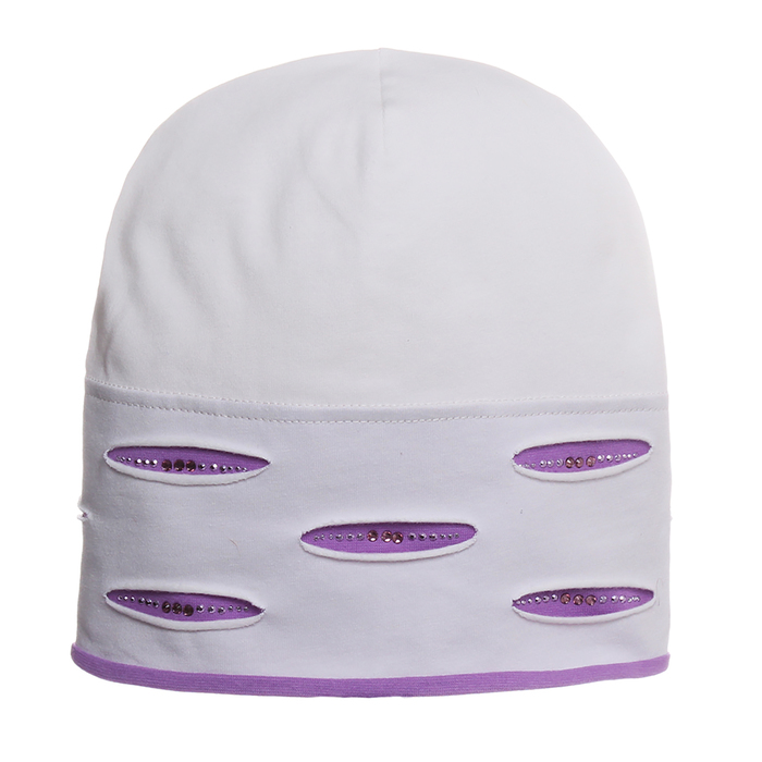 Шапка для девочки "Миранда", размер 50-52, цвет фиолетовый KL-177