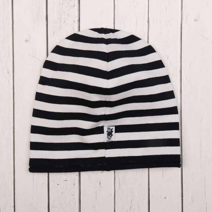 Шапка детская "Турист", размер 44-46, цвет синий KL-179-01 _М