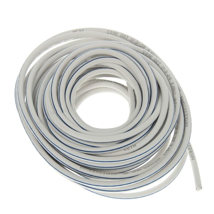 Кабель антенный RG6-U Professional, 15 м, белый
