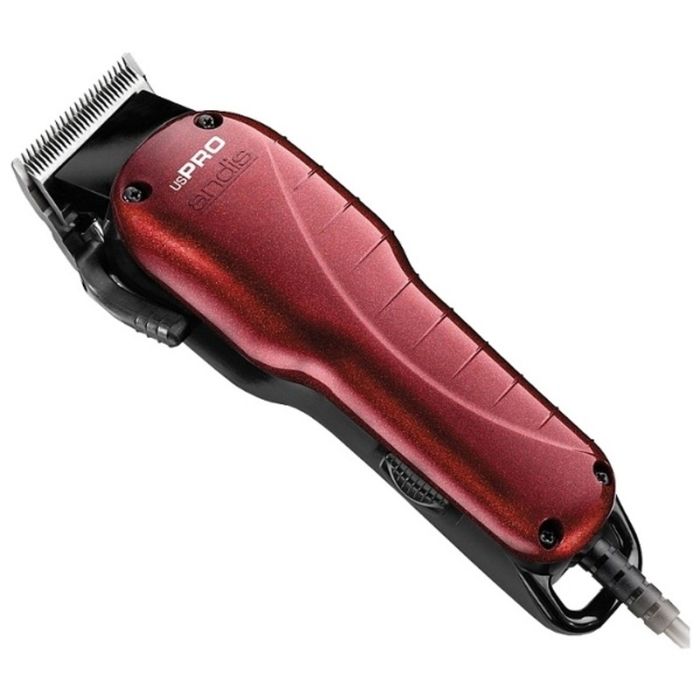 Машинка для стрижки Andis 66220 US Pro Adjustable Blade Clippe, 6 насадок, красная