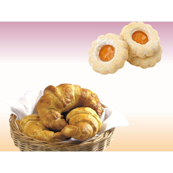 Стеклянный фартук закаленное стекло М1 "Сладости-1", 600х800х4