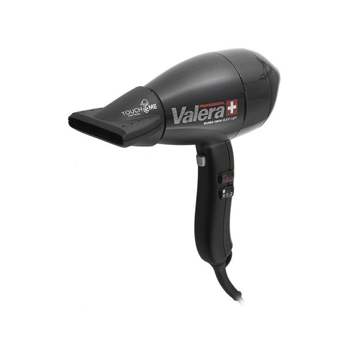 Фен Valera SN6000 RC ZZ,1800 Вт,2 насадки,3 режима нагрева,2 скорости, съемный фильтр,черный 21310