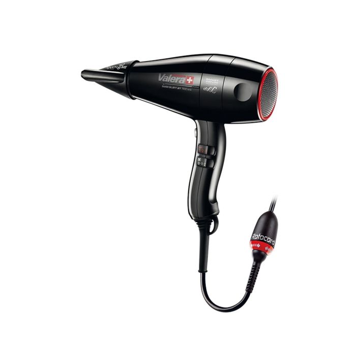 Фен Valera SXJ 7500 D RC, 2000 Вт, 2 насадки, диффузор, 3 режима нагрева, 2 скорости, черный 21311