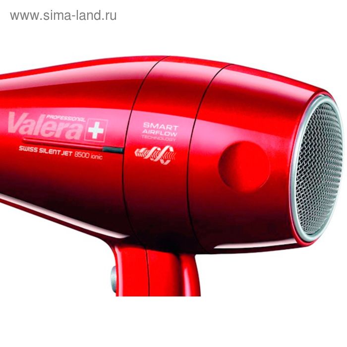 

Фен Valera SXJ 8500 D RC, 2000 Вт, 2 насадки, диффузор, 3 темп. режима, 2 скорости, красный