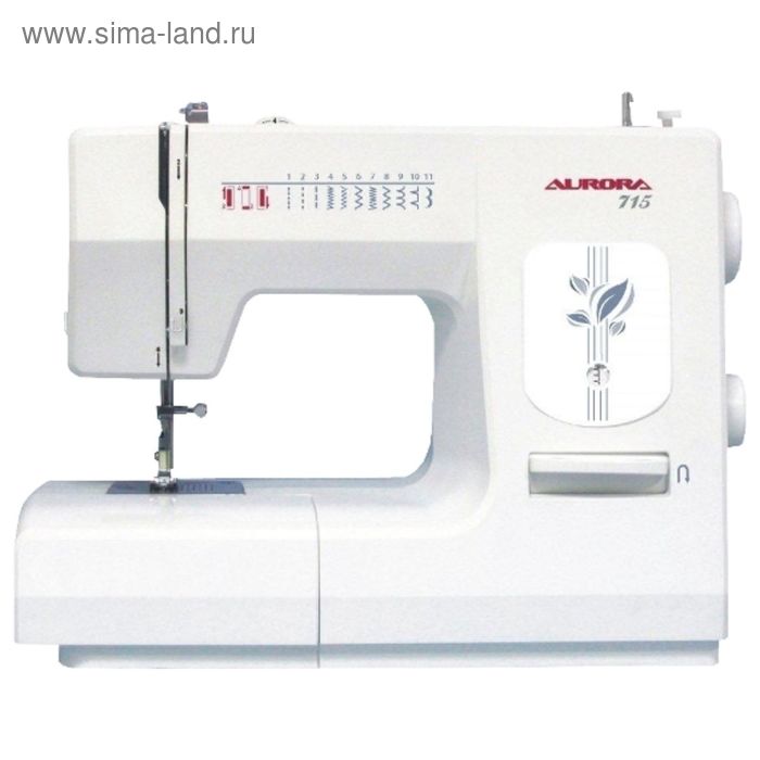 Швейная машина Aurora 715, 12 операций, обметочная, потайная, эластичная строчка