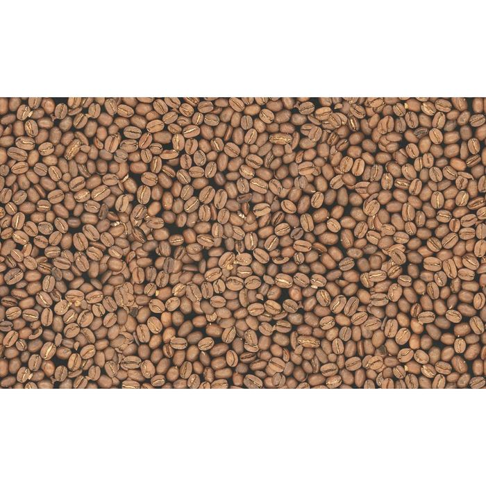 Стеклянный фартук закаленное стекло М1 "Зерно кофе", 600х1000х4