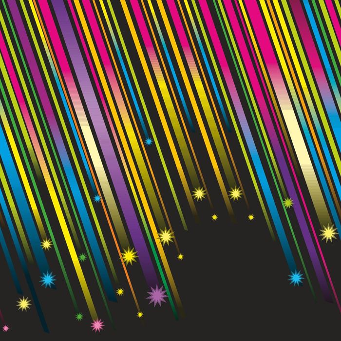 Стеклянный фартук закаленное стекло М1 "Звездопад", 600х600х4